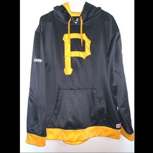 Stitches Jersey Style Pittsburgh Pirates Hoodie Size L
